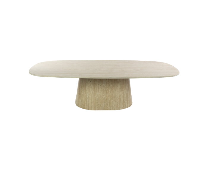 Salontafel Centro 135 - 3D keramiek travertin