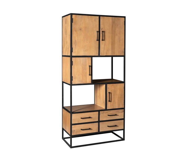 Vakkenkast Denver | Mango Metaal | 90 cm