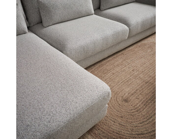 Hoekbank COMO met rechte chaise longue links - Puente 09
