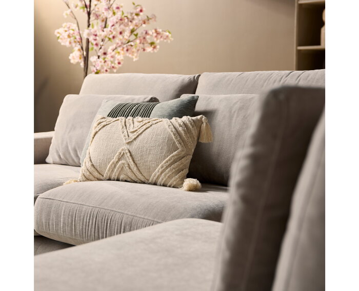 MySofa Jesse | 2,5 zits + Ottomane Rechts | Beige