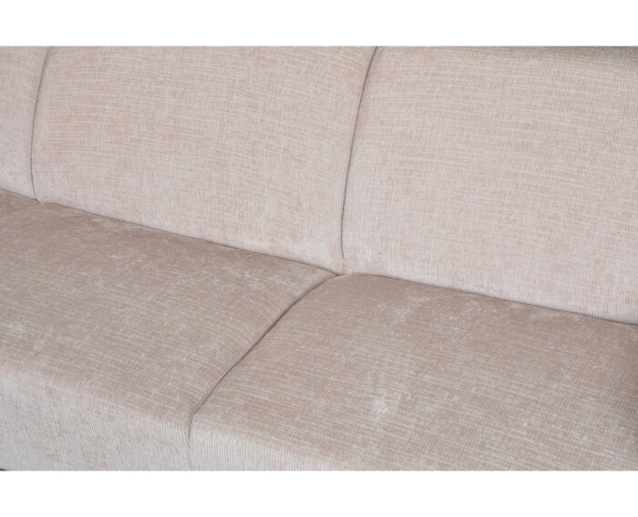 Hoekbank Milena Beige - Astra 3 &ndash; Ottomane links &ndash; 274x210 cm