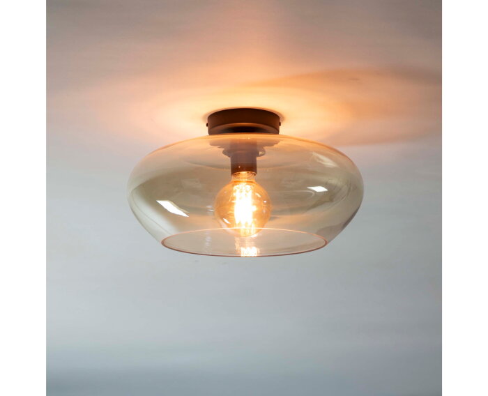 Plafondlamp elevate glass - Amber color glas