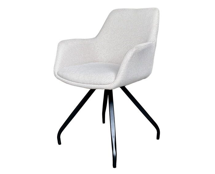 Eetkamerstoel Duke Sand (zandkleurig) | Livingfurn