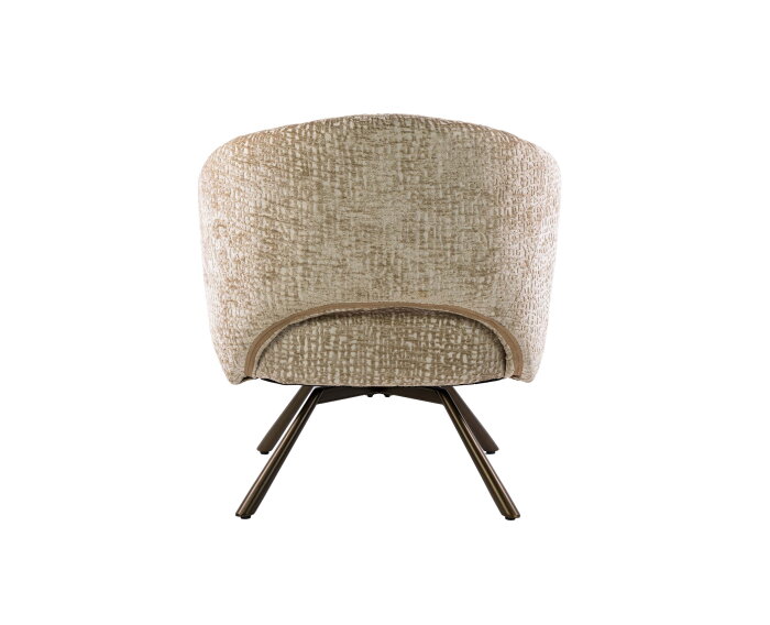 Fauteuil Salon Cross draaibaar - Monti zand-bruin