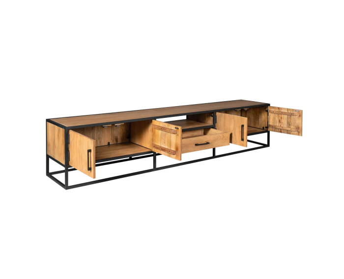 TV-meubel Denver | Mango Metaal | 240 cm | Meubelplaats.nl