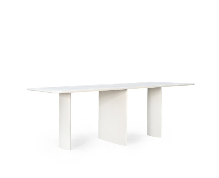 Eettafel Jade Rechthoek Off White 220