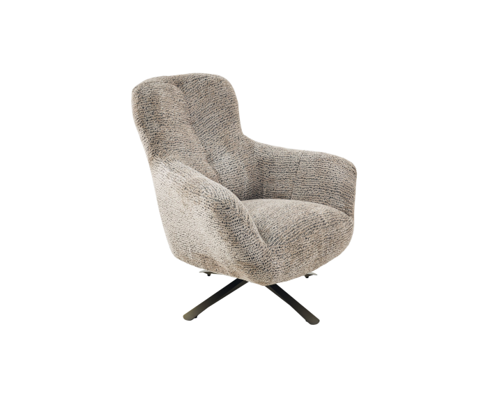 Draaibare Fauteuil Nena Bruin