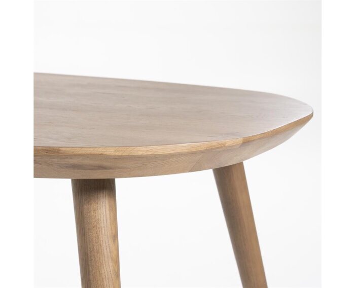 Eettafel Elijah Eiken 220x100cm - bruin | Eleonora