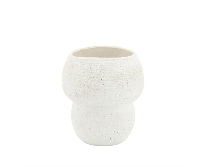 Vase Grava small - off white | BY-BOO