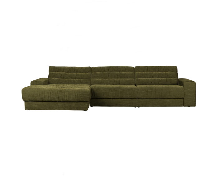 Date Chaise Longue Links Vintage Groen - BePureHome