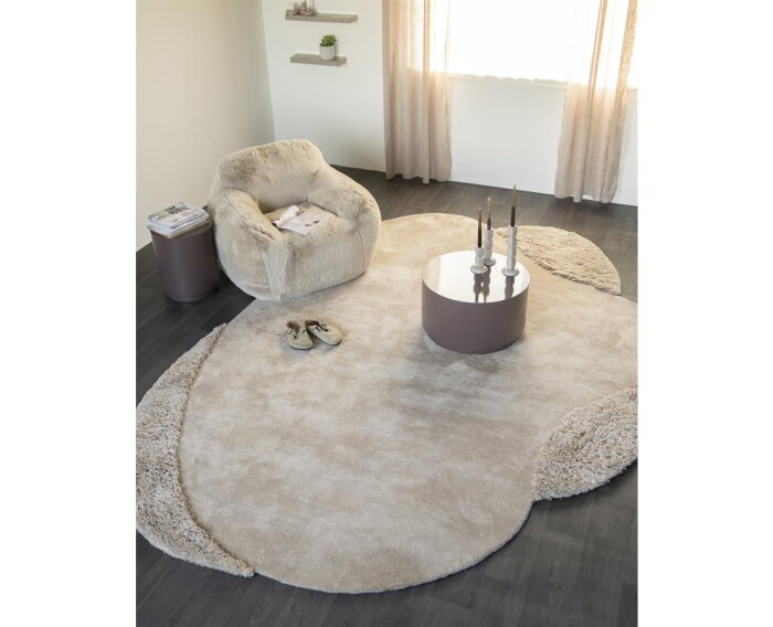 Vloerkleed Praia 345x245cm - beige | BY-BOO