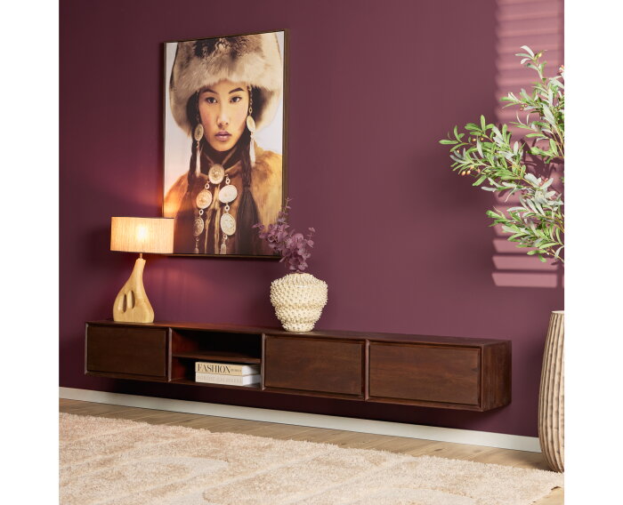 Zwevend tv meubel Ambiance Naturel | 120 cm