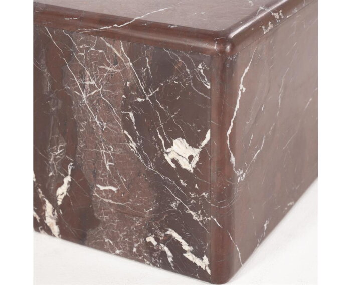 Coffee table Dice 60x60cm - rood | BY-BOO