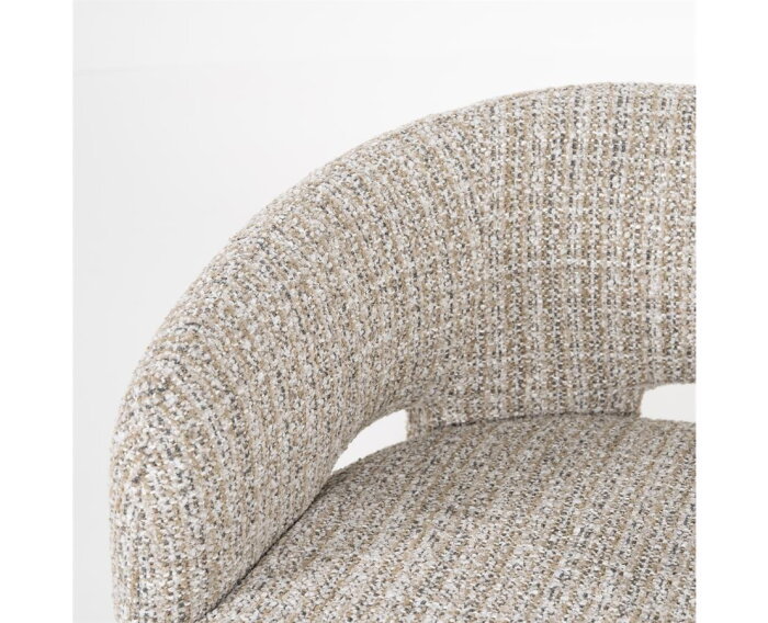 Fauteuil Hamilton - taupe | Eleonora