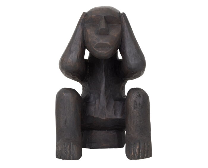 statue Monkey Hear nothing