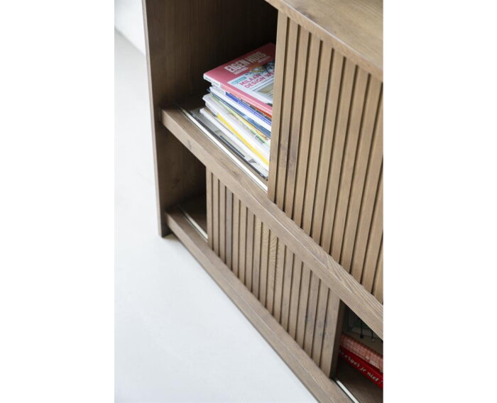 Dressoir Milo 180x42cm - bruin | Eleonora