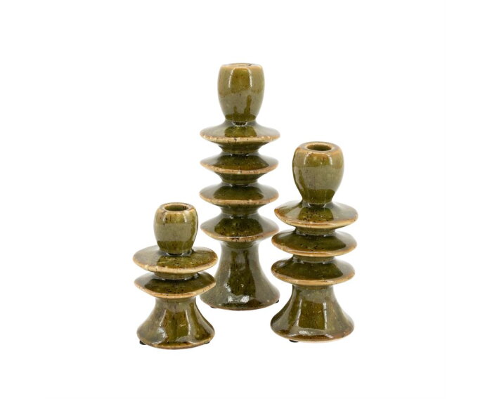 Cimba (set of 3) - groen | BY-BOO