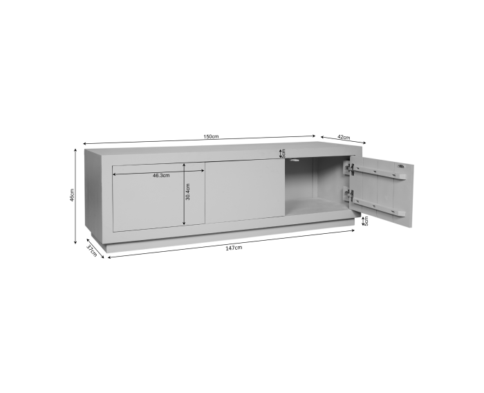 Tv meubel Brussel Brown | 150 cm