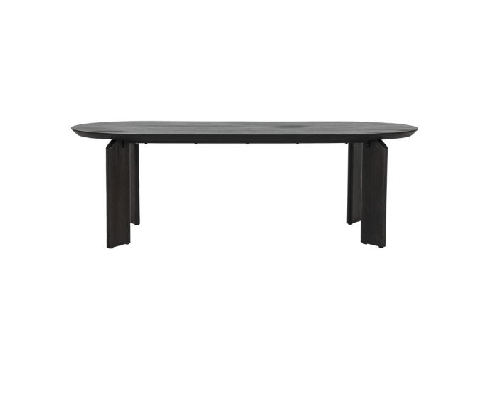 Allure Eetkamertafel donkerbruin 220 cm