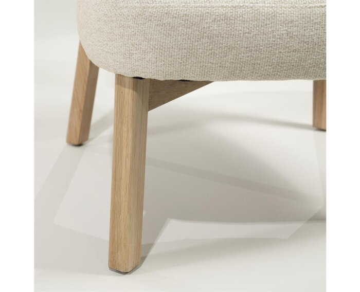Fauteuil Mikky naturel - beige | Eleonora