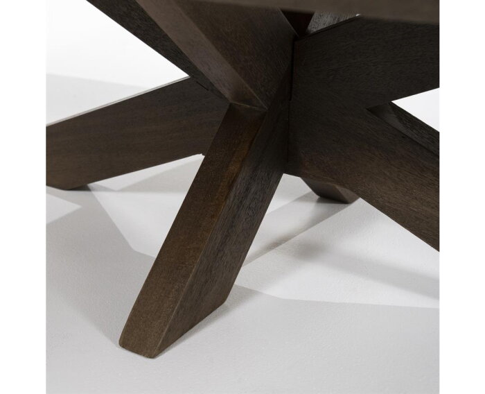 Salontafel Nikki Deens ovaal mangohout 130x70cm - bruin | Eleonora