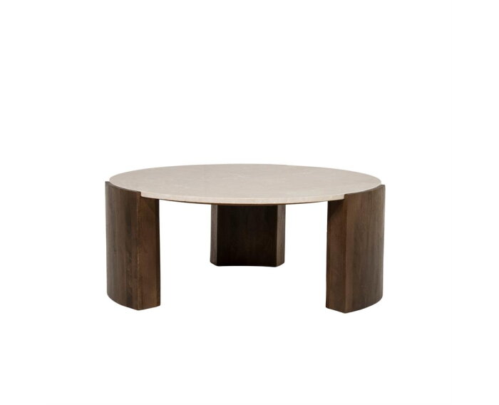 Salontafel Joan 82x82cm - naturel | Eleonora