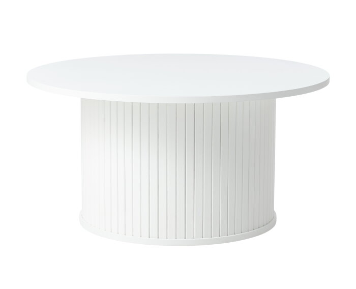 Salontafel Nola rond 90 cm - wit
