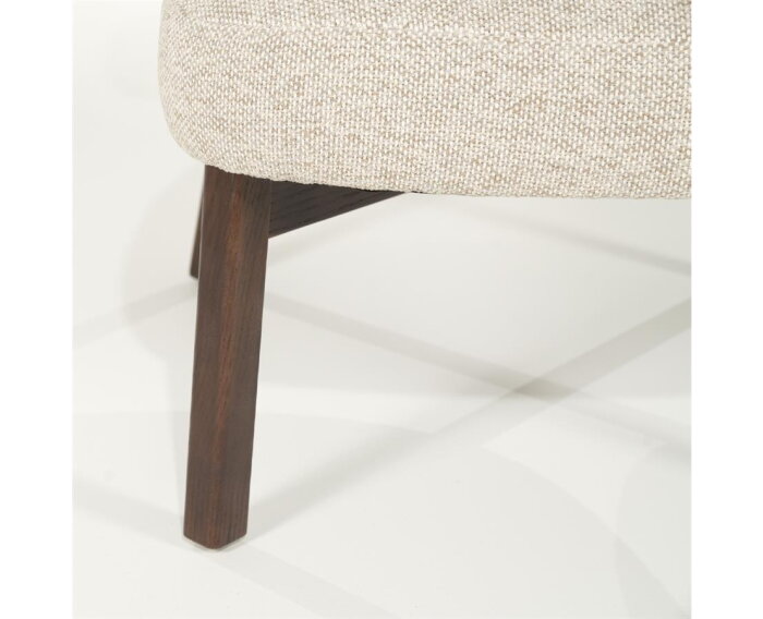 Fauteuil Mikky bruin - taupe | Eleonora