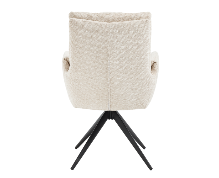 Varzo Armstoel - Toro 25 cream (draaibaar)