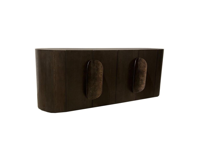 Allure Dressoir donkerbruin 180 cm