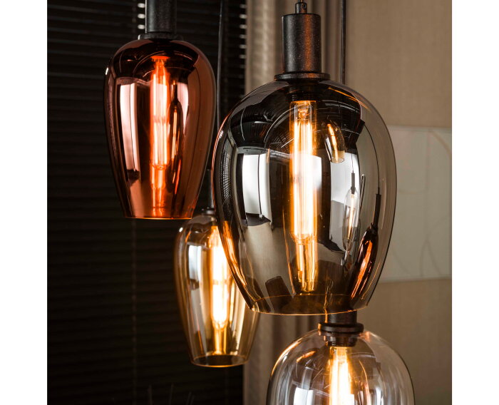 Hanglamp Amfora 7L - Artic zwart