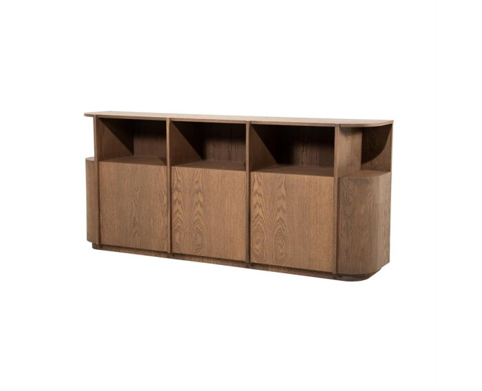 Dressoir Oslo 203x42cm - bruin | Eleonora