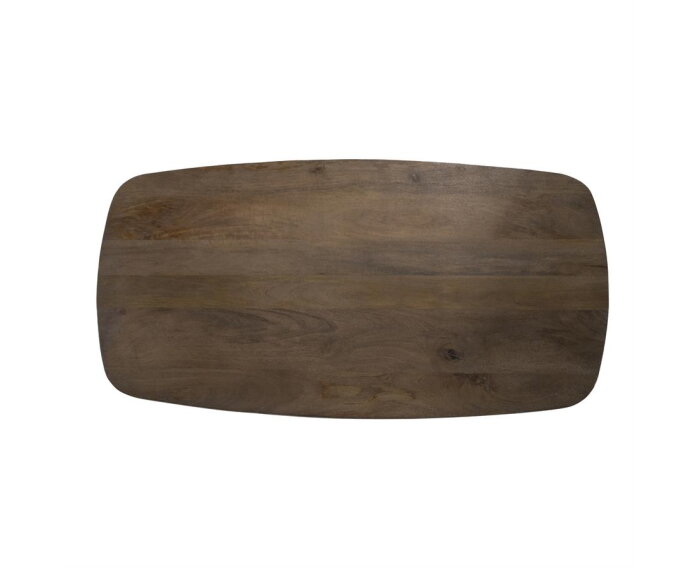 Salontafel Nikki Deens ovaal mangohout 130x70cm - bruin | Eleonora
