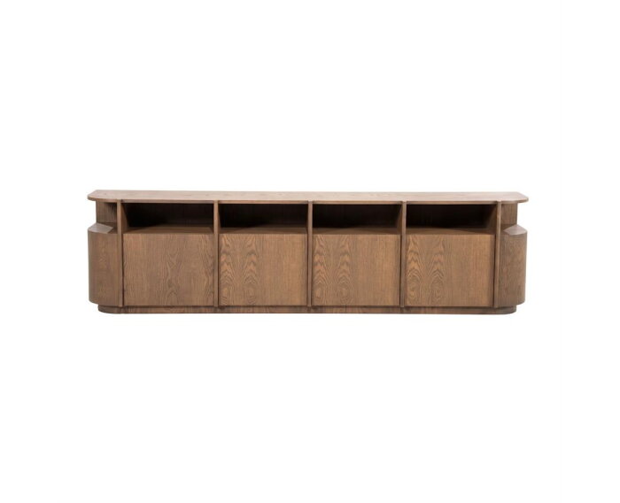 TV meubel Oslo 230x42cm - bruin | Eleonora