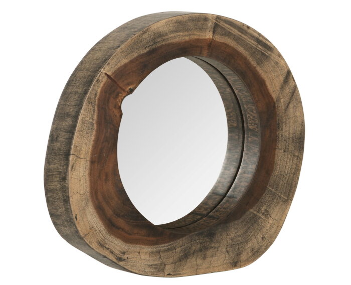 Mirror Sensation small - ORDER by 2 pcs,6x&Oslash;35 cm, nature shape