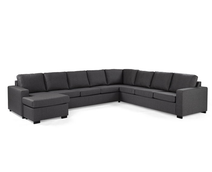 7 seater sofa CL L+R, fabric Inari 94, I230 antracite