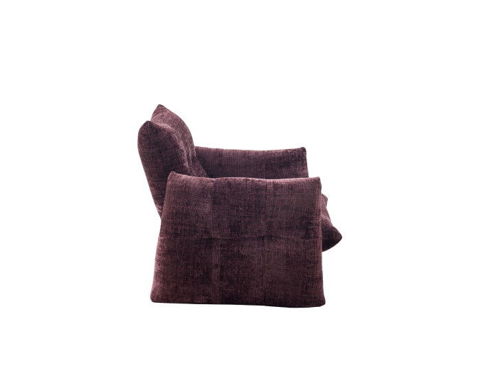 Fauteuil Lois Aubergine