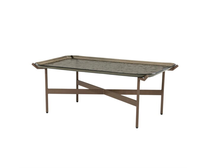 Coffee table Liri 98.5x58.5cm - bruin | BY-BOO