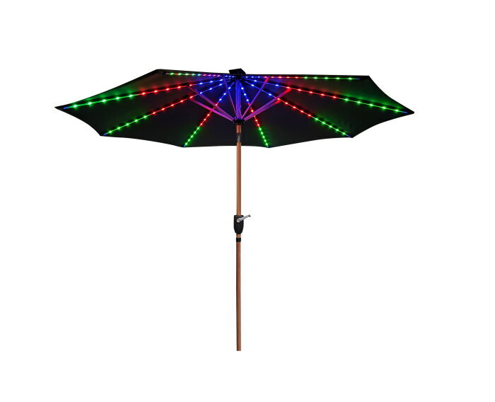 Mambo Led umbrella Ø3m anthracite