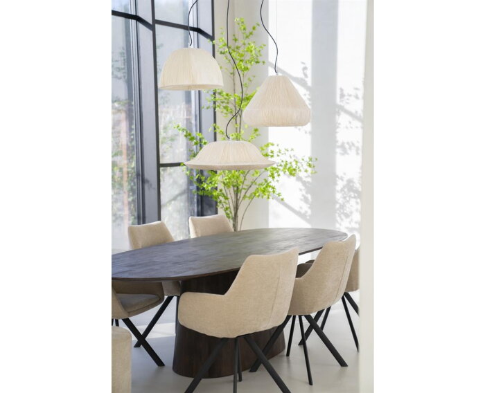 Pendant lamp Lokta 3 - natuurlijk | BY-BOO
