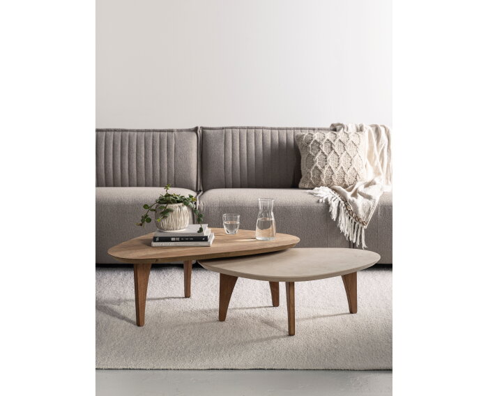 Bliss mortex salontafel pebble