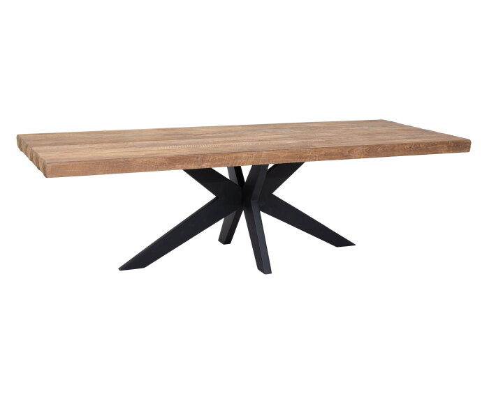 Masterpiece eettafel Newton teakhout 260x100x77 cm