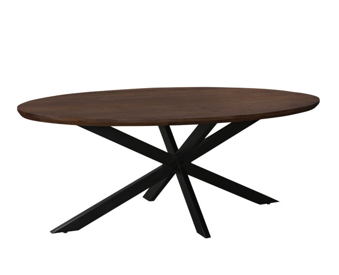 Eettafel Jesper Ovaal 210 cm - Bruin