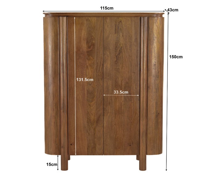 Opbergkast Salano 150 cm