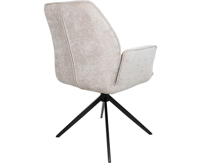 Eetkamerstoel Riva draaibaar 360 - Vibe - Beige 08