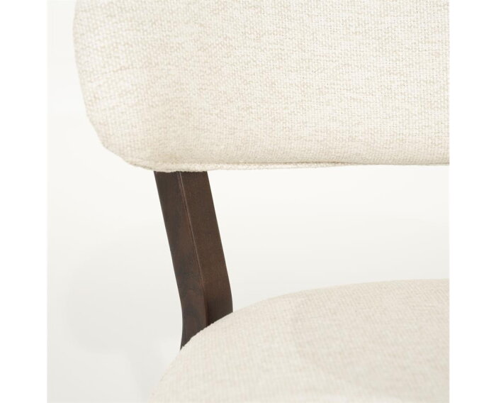 Fauteuil Mikky bruin - beige | Eleonora
