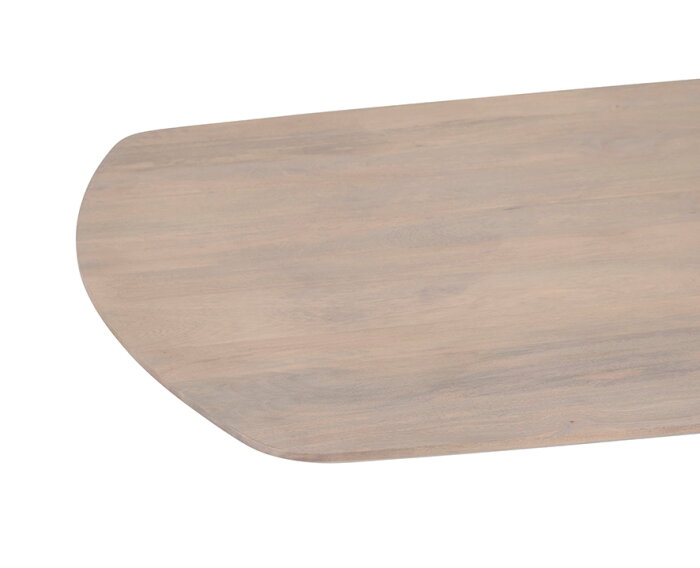 Eettafel Akagi 230 cm Deens ovaal mangohout - Ashblond | Nijwie