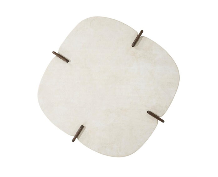 Salontafel Filou 80x80cm - bruin | Eleonora