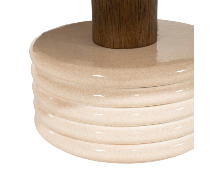 Salontafel Kyan 90x90cm - beige | Eleonora