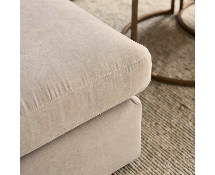 MySofa Jesse | 2,5 zits + Ottomane Rechts | Beige